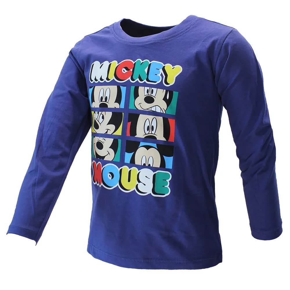 Disney Mickey Mouse Longsleeve T-Shirt Kids Paars
