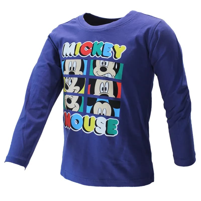 Disney Mickey Mouse Longsleeve T-Shirt Kids Paars
