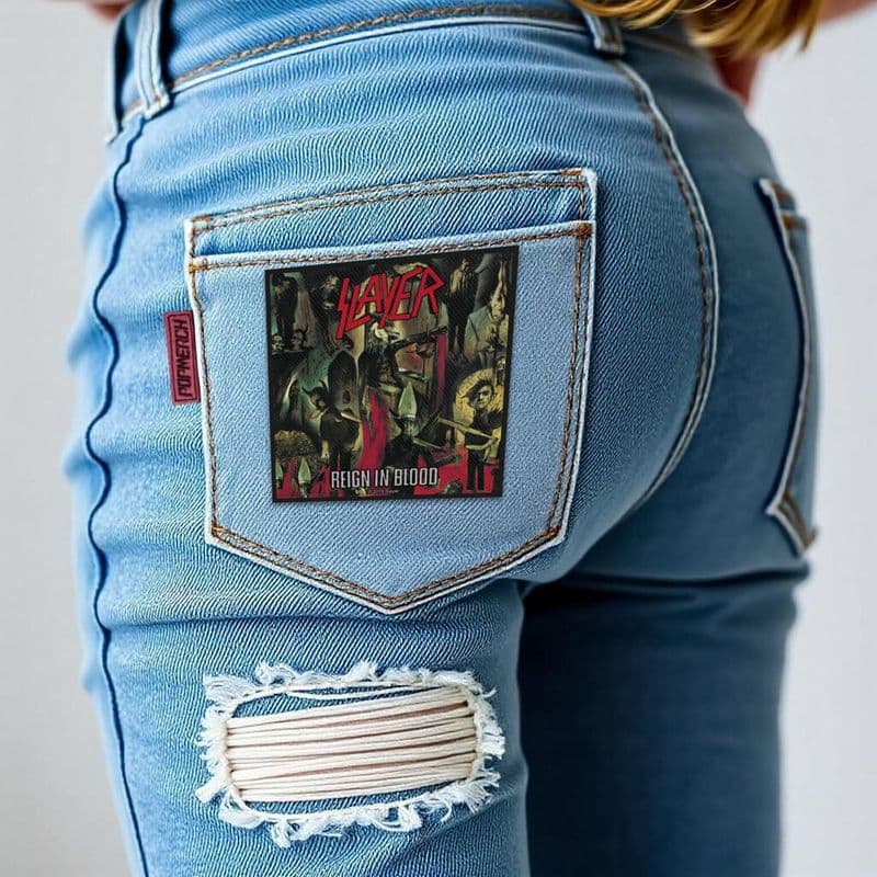 Slayer Reign In Blood Patch Embleem